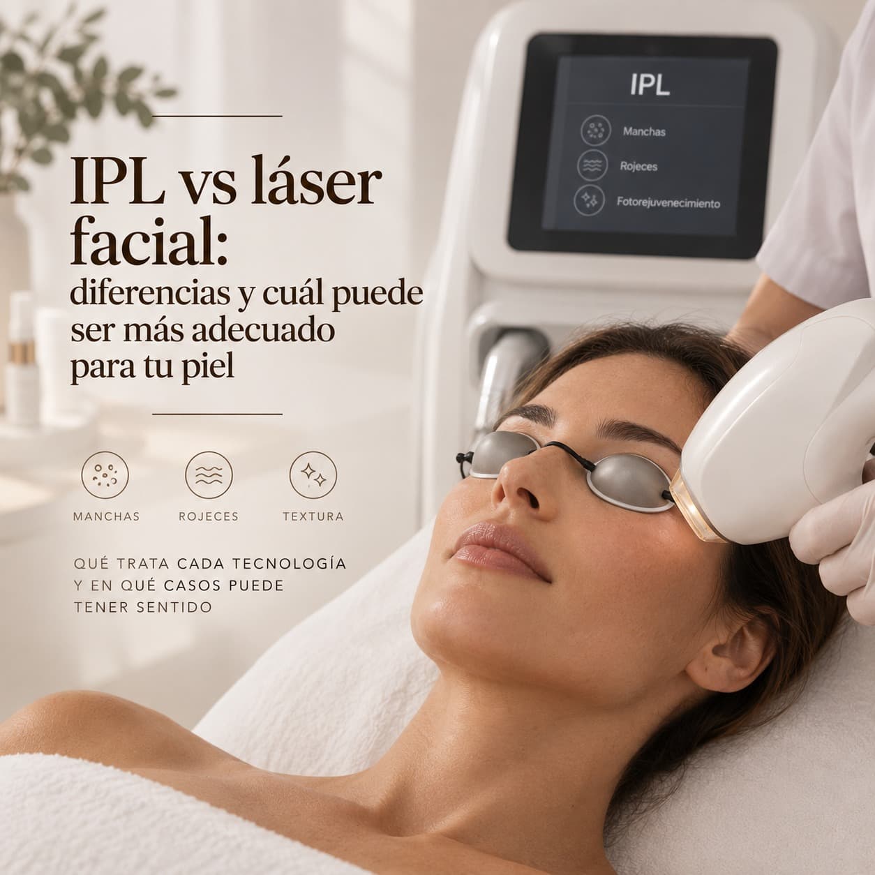 IPL vs láser facial