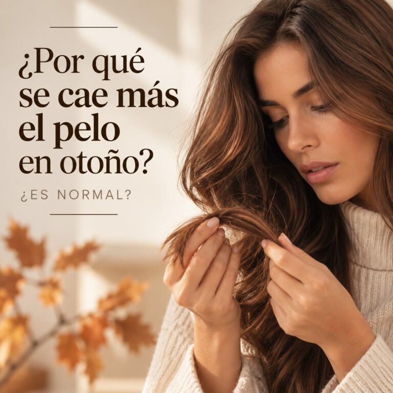 caída del pelo en otoño